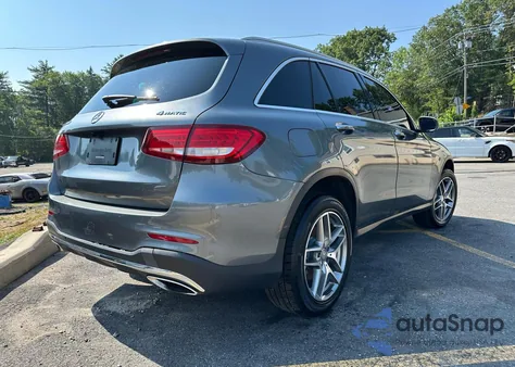2016 Mercedes-Benz Glc 300 4Matic из США, поврежденный, VIN WDC0G4KB8GF016465